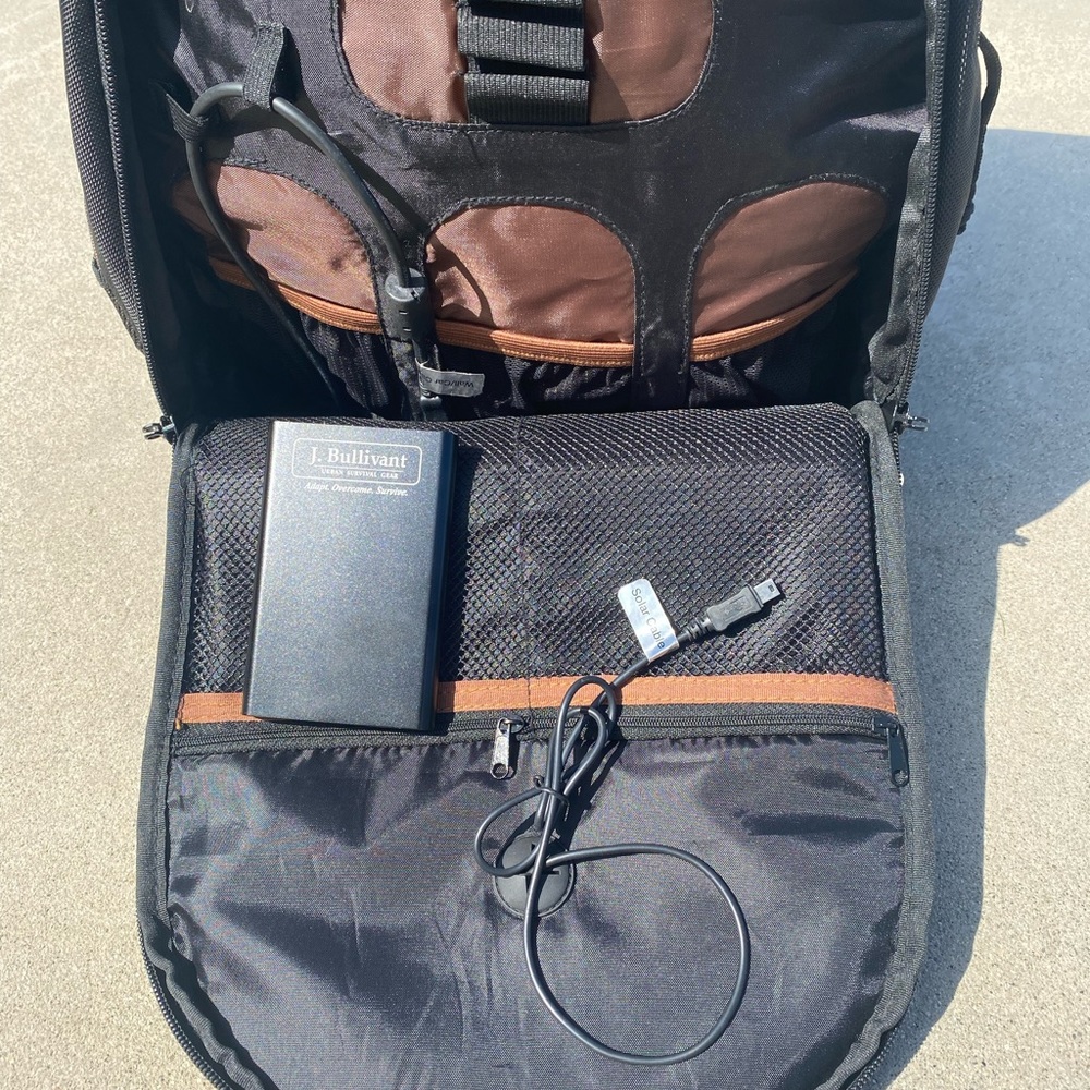 Solar Powered Backpack - Picture 5 of 11